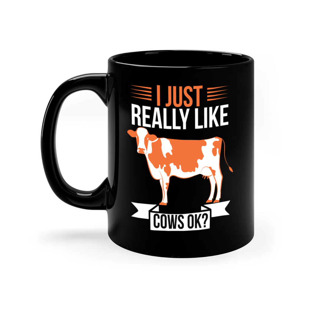 i just really like cows ok Style 3#- Cow-Mug / Coffee Cup