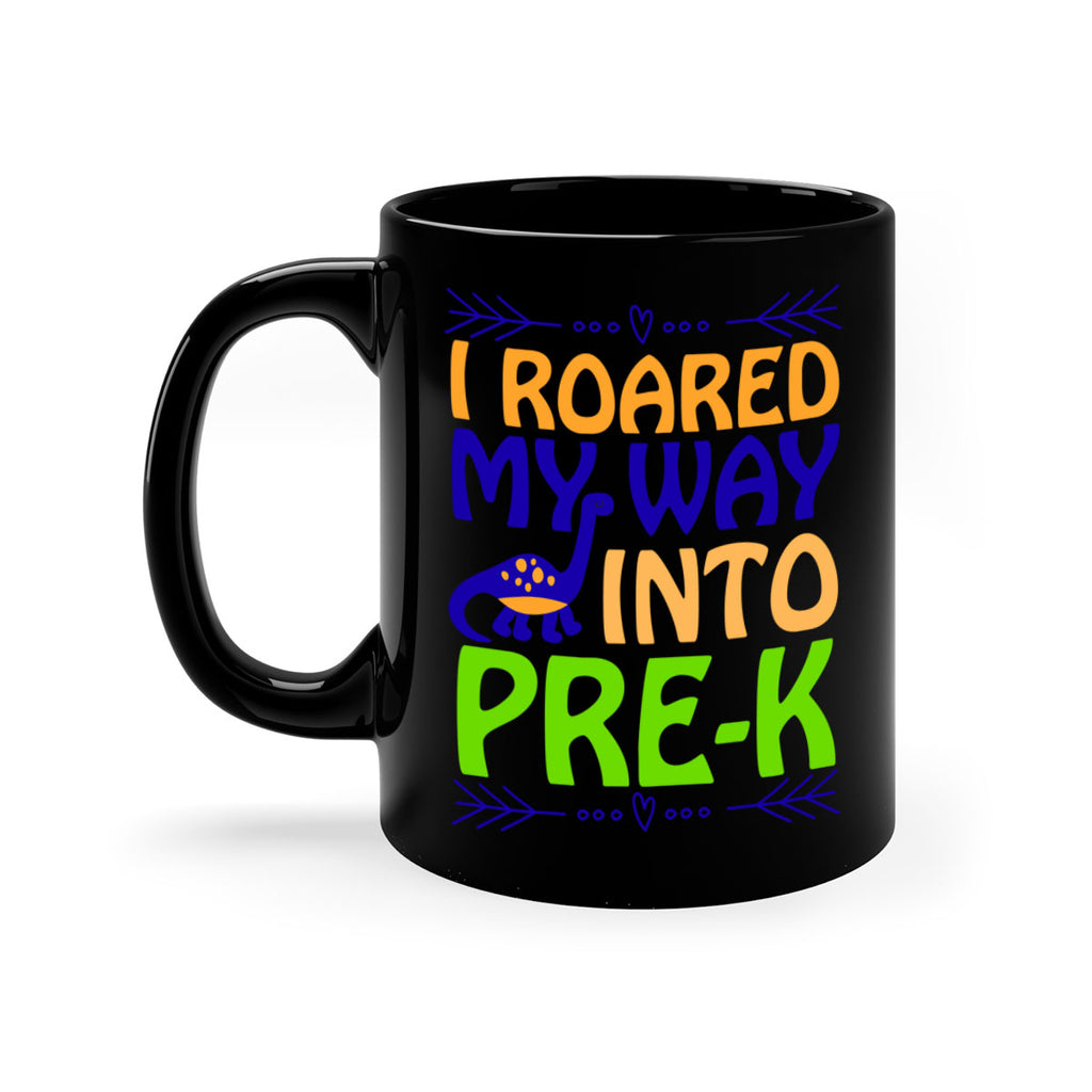 i roared my way into prek 20#- mardi gras-Mug / Coffee Cup