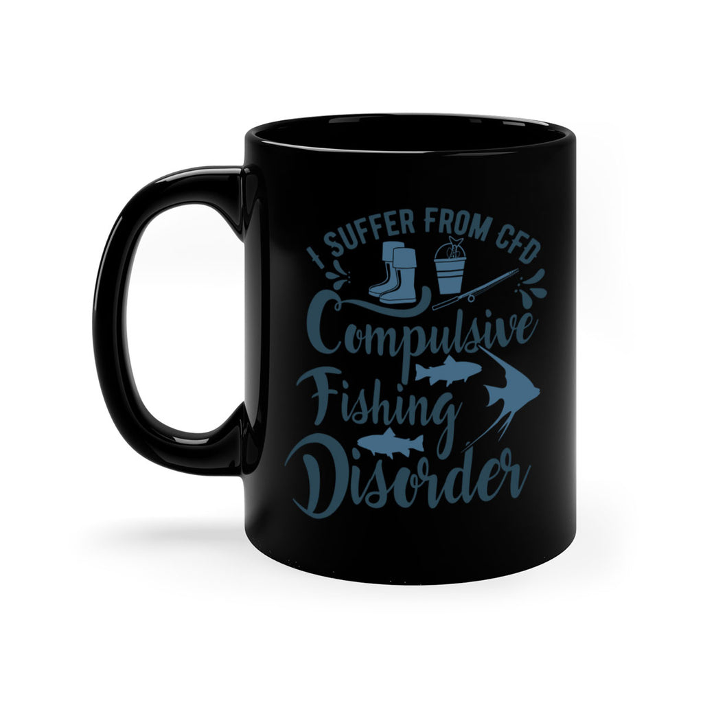 i suffer from 98#- fishing-Mug / Coffee Cup
