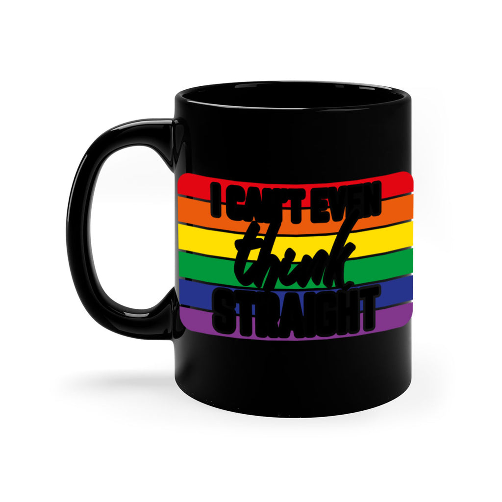 icanteventhinkstraight 123#- lgbt-Mug / Coffee Cup
