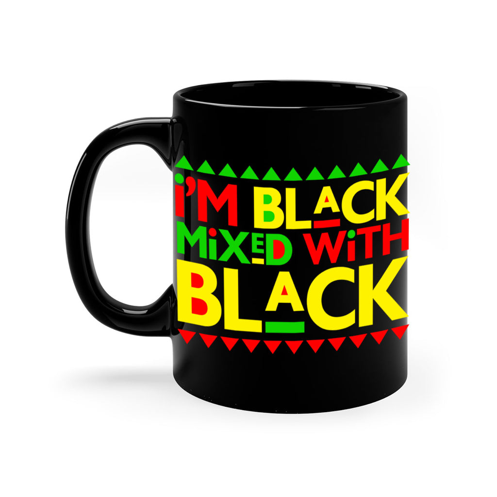 im  black  mixed with black  111#- black words - phrases-Mug / Coffee Cup