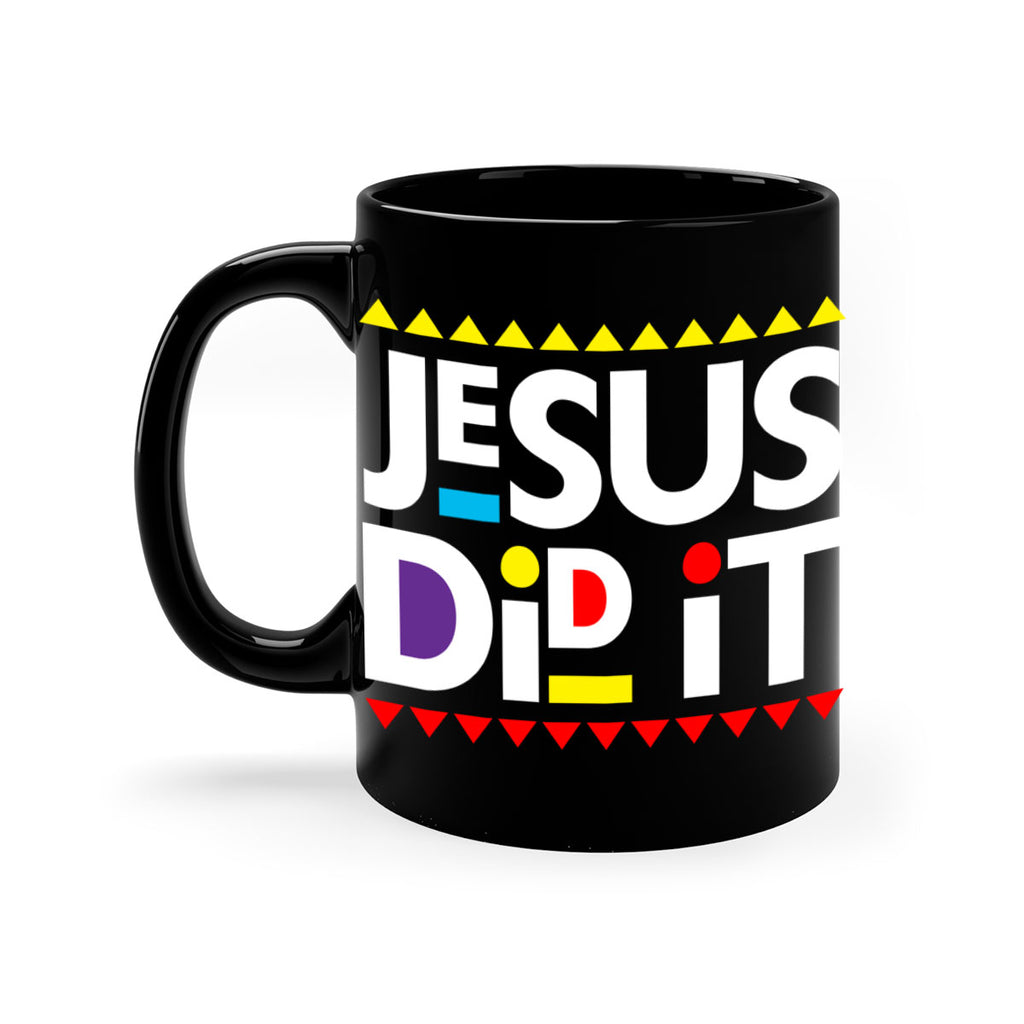 jesus did it martin 103#- black words - phrases-Mug / Coffee Cup
