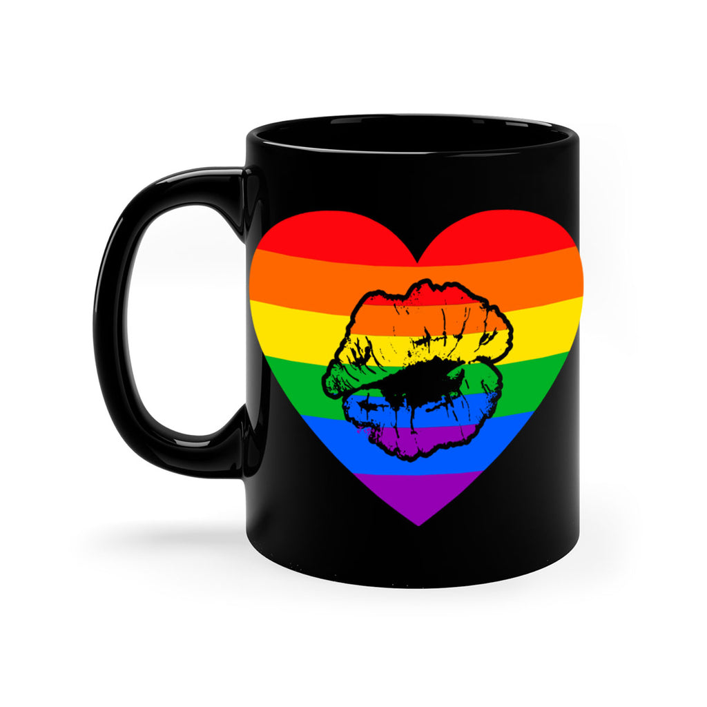 lgbt rainbow cool lip lgbt 96#- lgbt-Mug / Coffee Cup