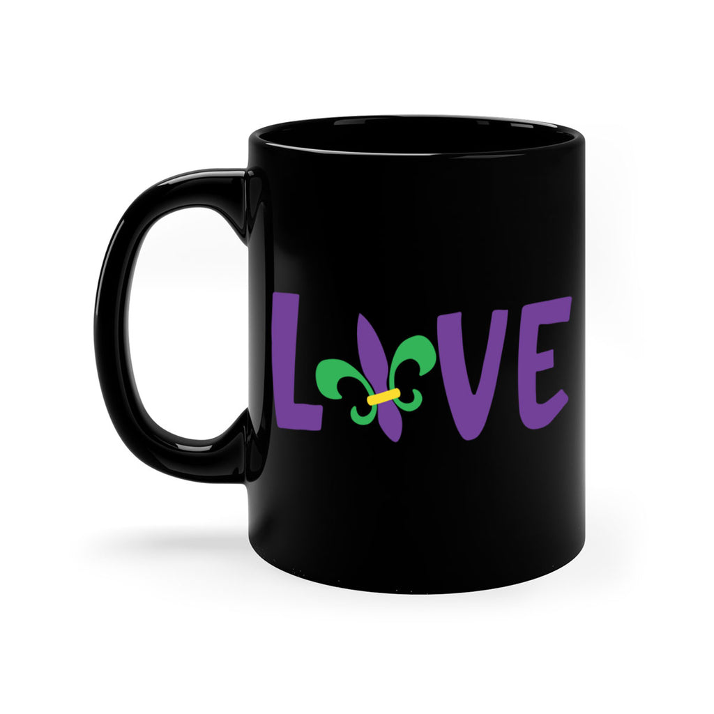love 80#- mardi gras-Mug / Coffee Cup