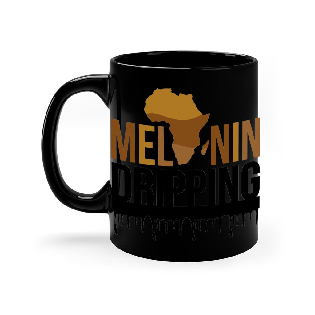 melanin dripping 182#- black words - phrases-Mug / Coffee Cup