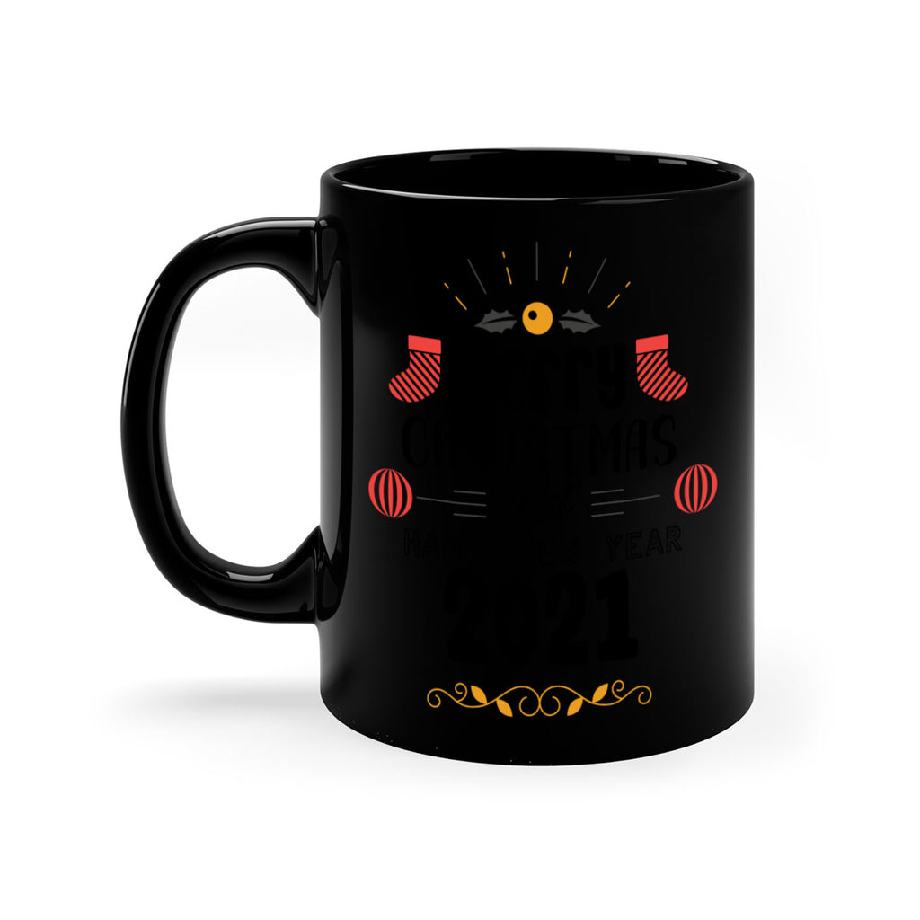 merry christmas and a very happy new year style 486#- christmas-Mug / Coffee Cup
