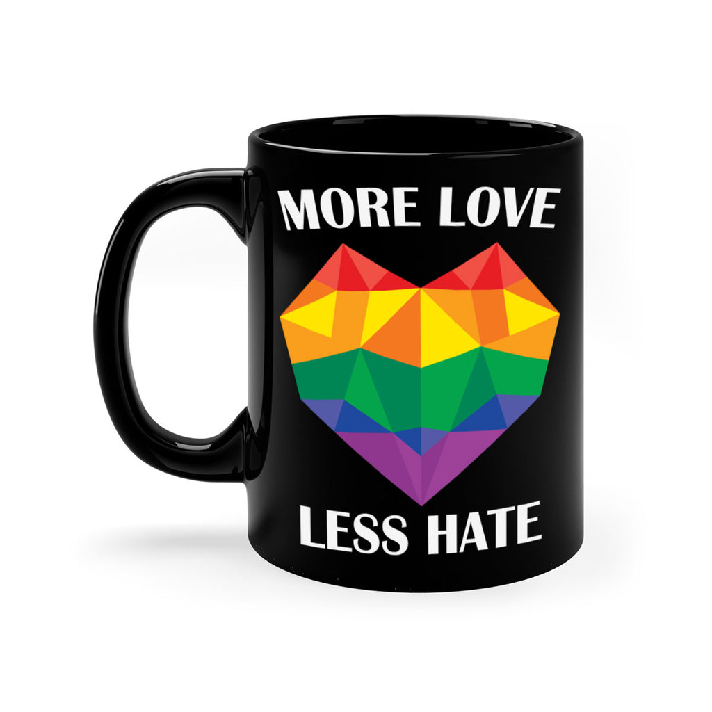 more love less hate lgbt lgbt 78#- lgbt-Mug / Coffee Cup