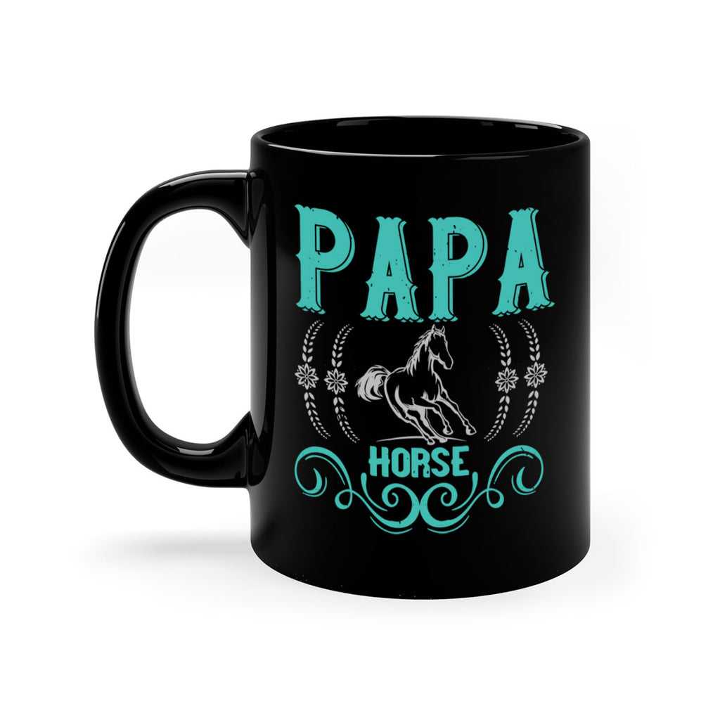papa horse Style 26#- horse-Mug / Coffee Cup