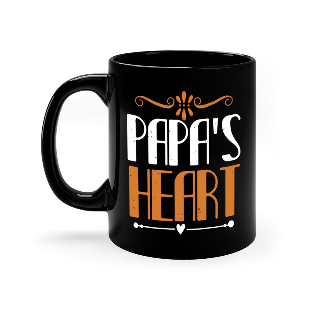 papas heart 13#- grandpa-Mug / Coffee Cup