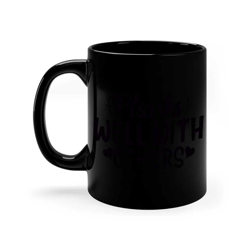 planks well with others 24#- gym-Mug / Coffee Cup