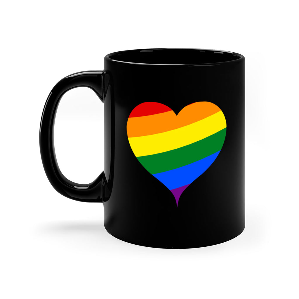 rainbow hear 8#- lgbt-Mug / Coffee Cup