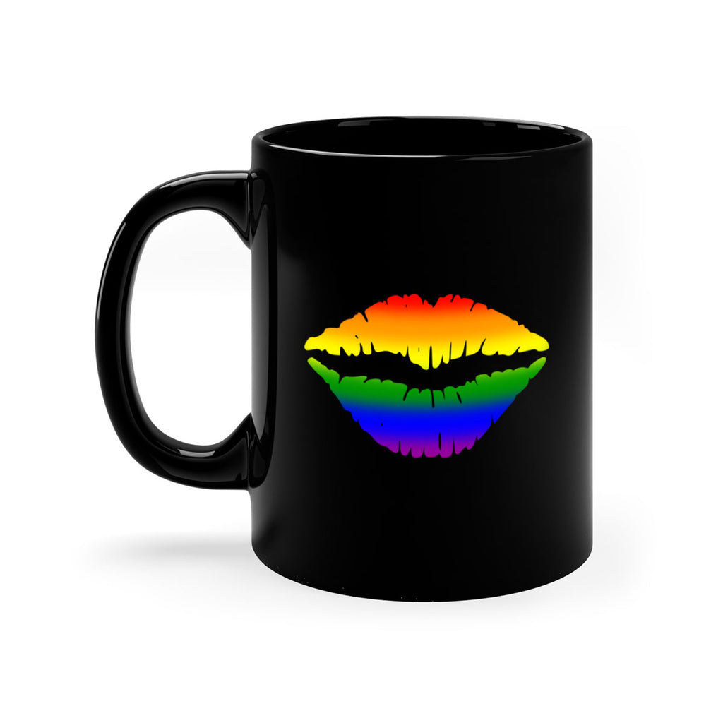 rainbow lips 6#- lgbt-Mug / Coffee Cup