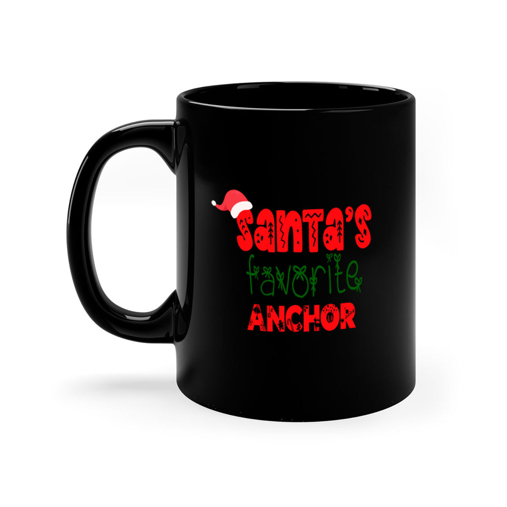 santas favorite anchor style 639#- christmas-Mug / Coffee Cup