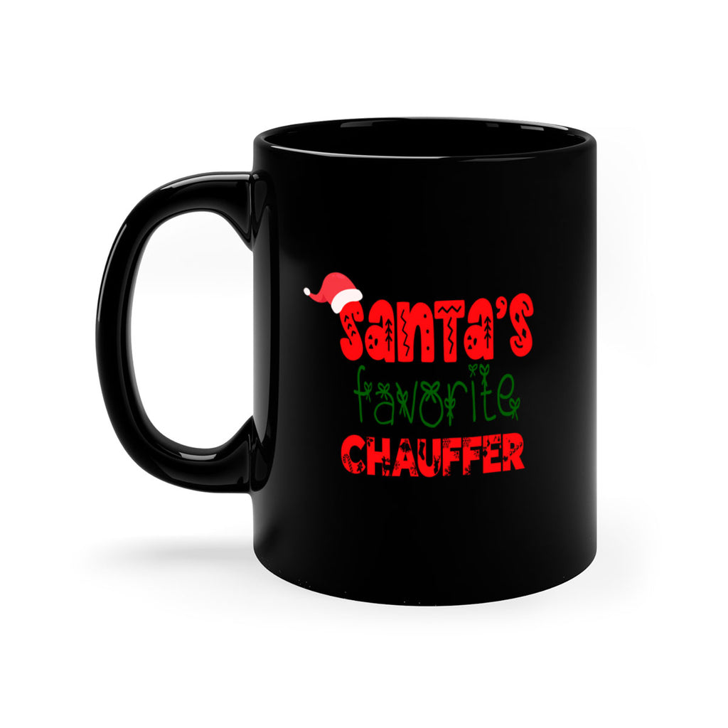 santas favorite chauffer style 710#- christmas-Mug / Coffee Cup