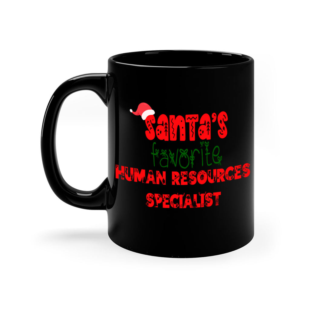 santas favorite human resources specialist style 880#- christmas-Mug / Coffee Cup