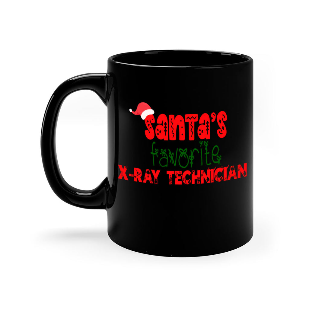 santas favorite x ray technician style 1160#- christmas-Mug / Coffee Cup