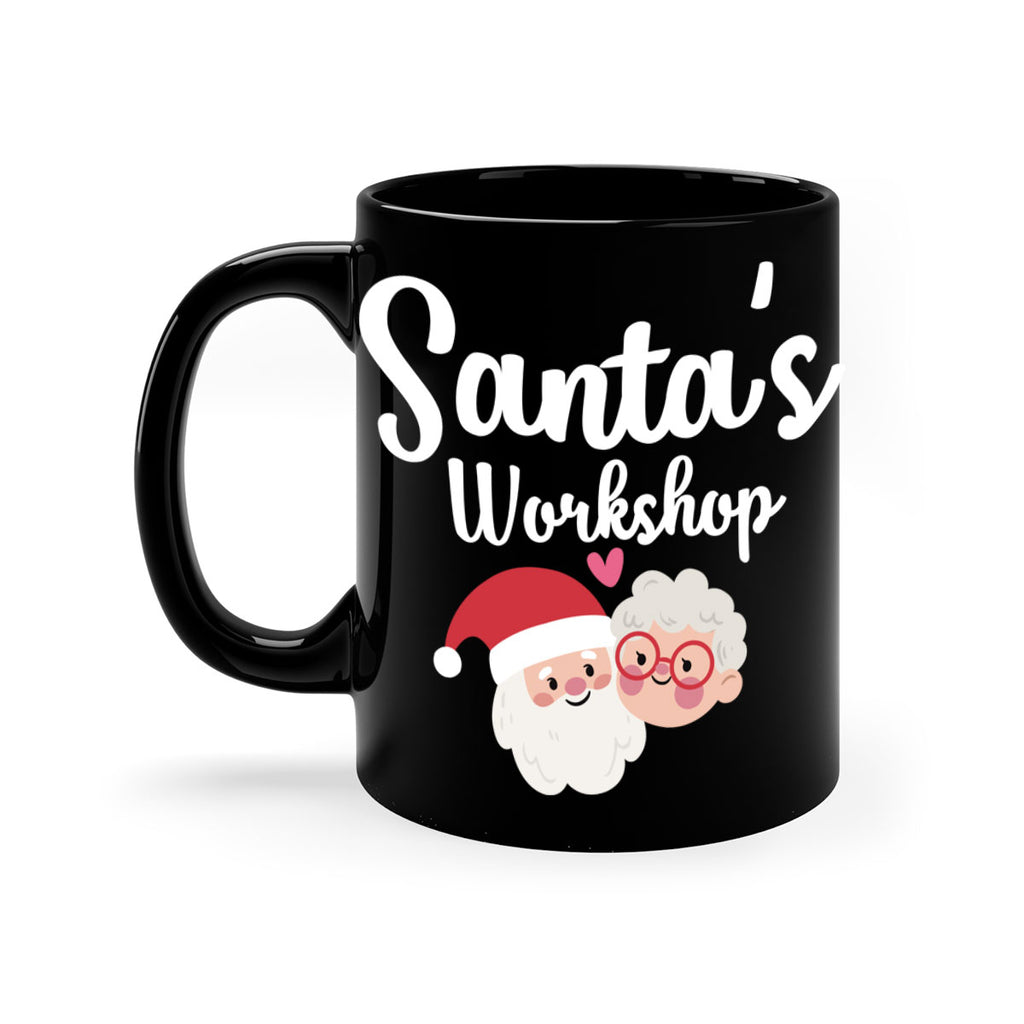santas workshop style 1166#- christmas-Mug / Coffee Cup