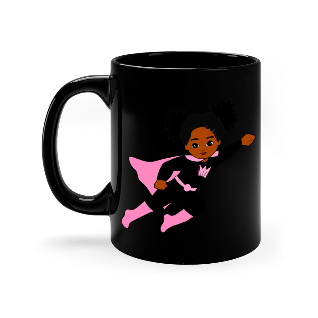 super kids girl 11#- Black women - Girls-Mug / Coffee Cup