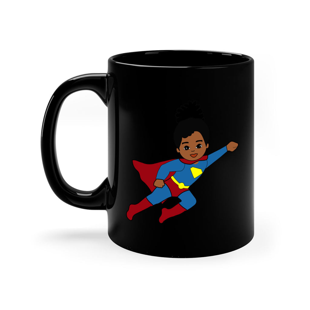 super kids girl 9#- Black women - Girls-Mug / Coffee Cup