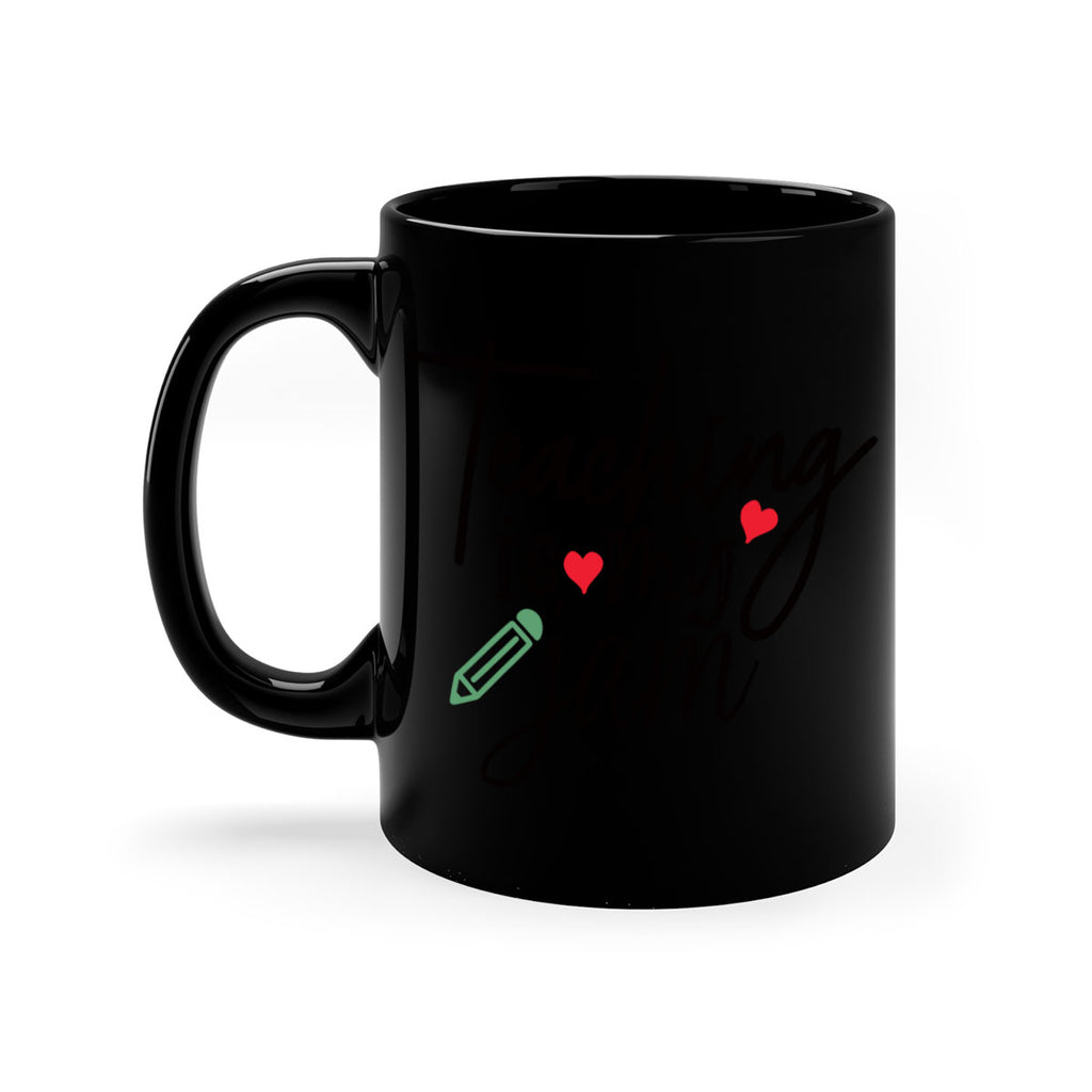 teaching is my jam Style 126#- teacher-Mug / Coffee Cup
