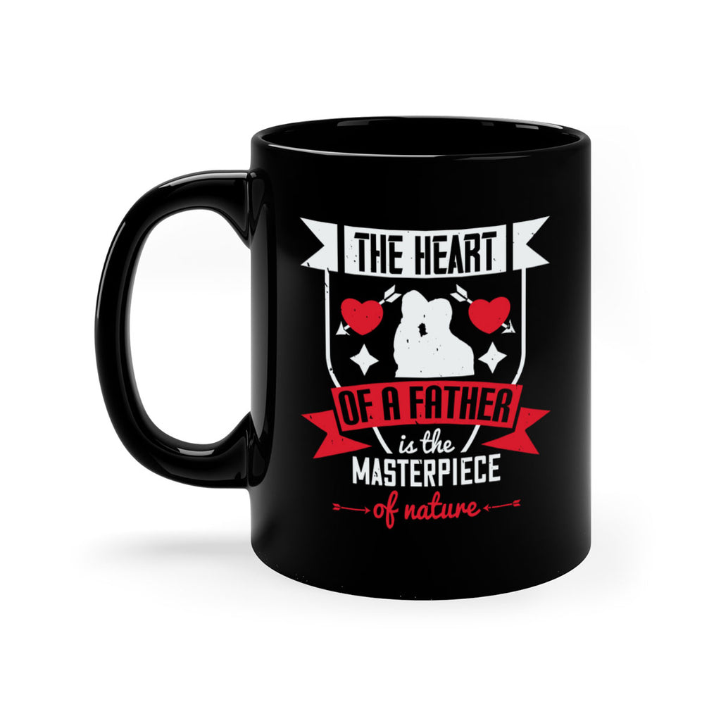 the heart of a father 159#- fathers day-Mug / Coffee Cup