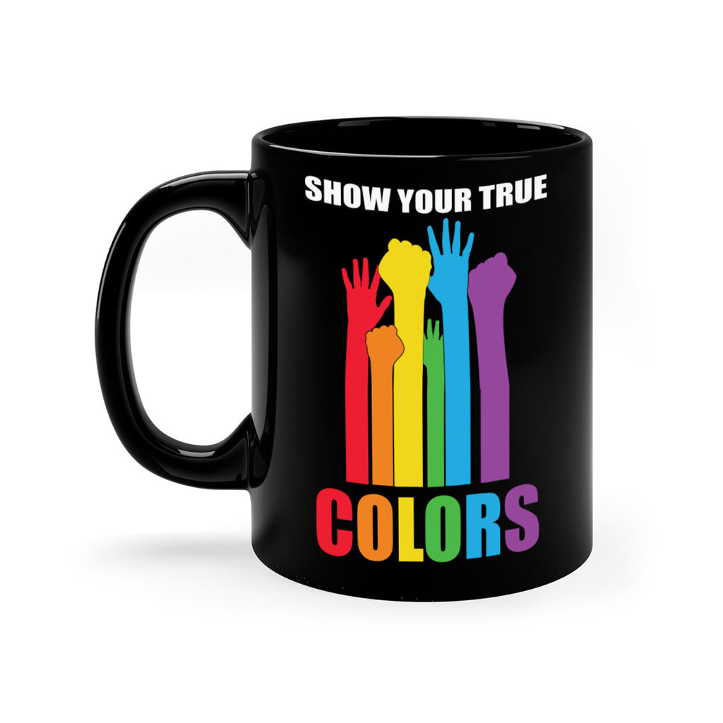 true colors rainbow pride flag lgbt 9#- lgbt-Mug / Coffee Cup