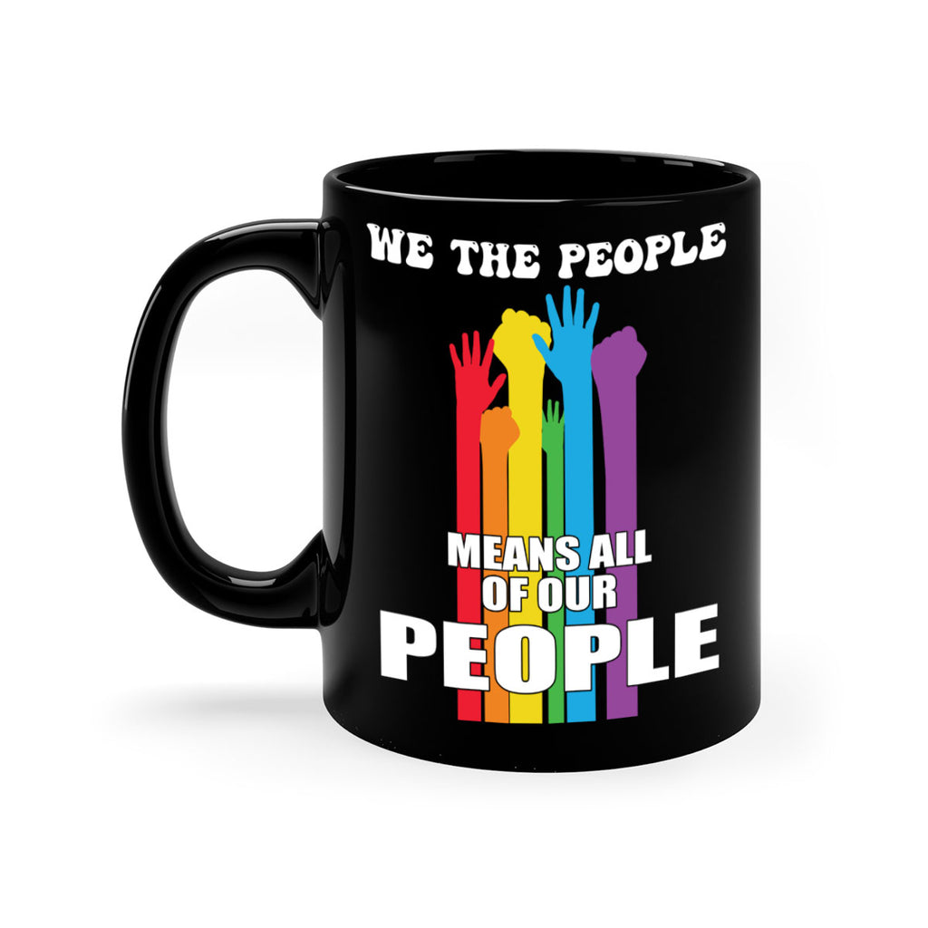 we the people means all lgbt 4#- lgbt-Mug / Coffee Cup