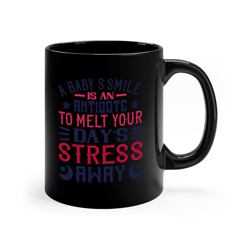 A baby’s smile is an antidote to melt your day’s stress away Style 135#- baby2-Mug / Coffee Cup