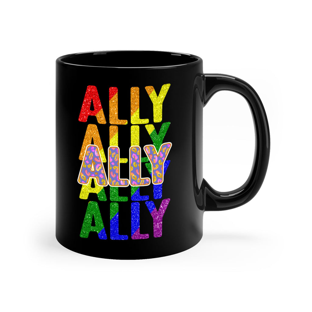 Ally Lgbt Pride Rainbow Flag Ally Png 22#- lgbt-Mug / Coffee Cup