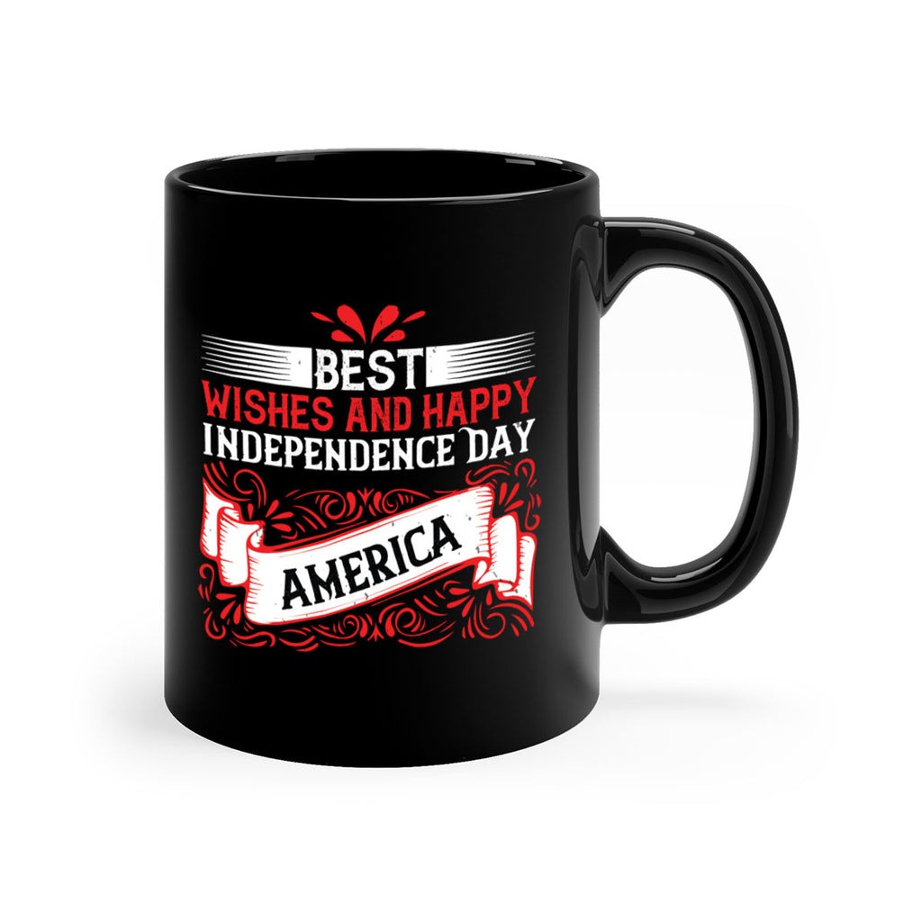 Best wishes and happy Independence Day america Style 86#- 4th Of July-Mug / Coffee Cup