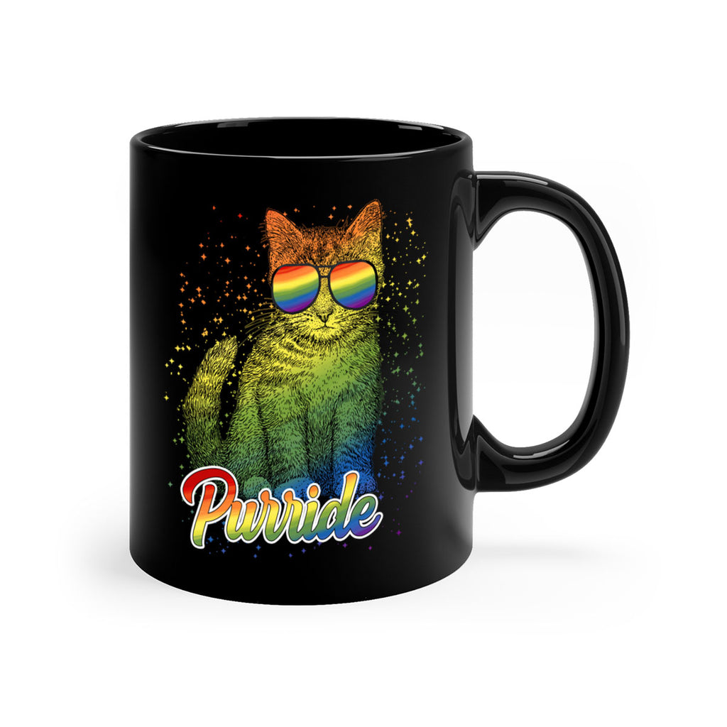 Cat Purride Lgbt Flag  Png 57#- lgbt-Mug / Coffee Cup