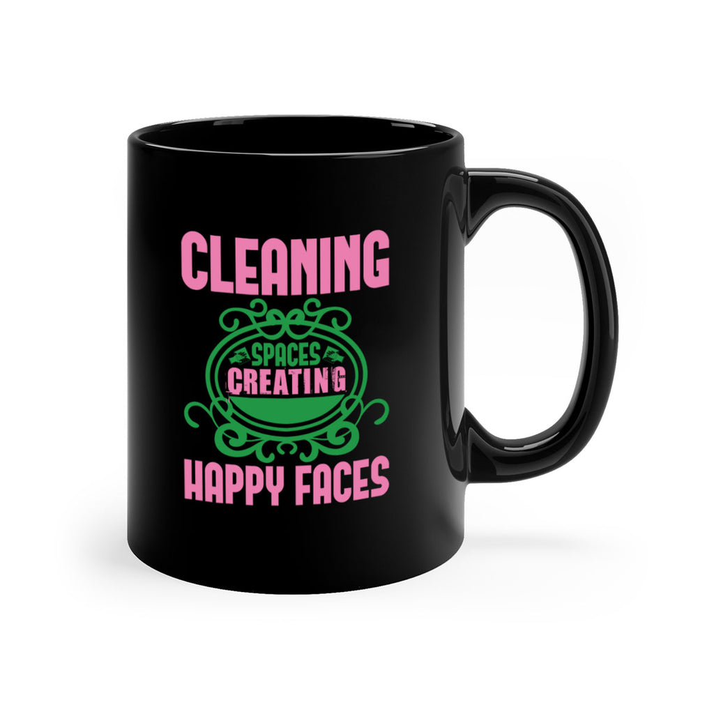 Cleaning spaces creating happy faces Style 41#- cleaner-Mug / Coffee Cup