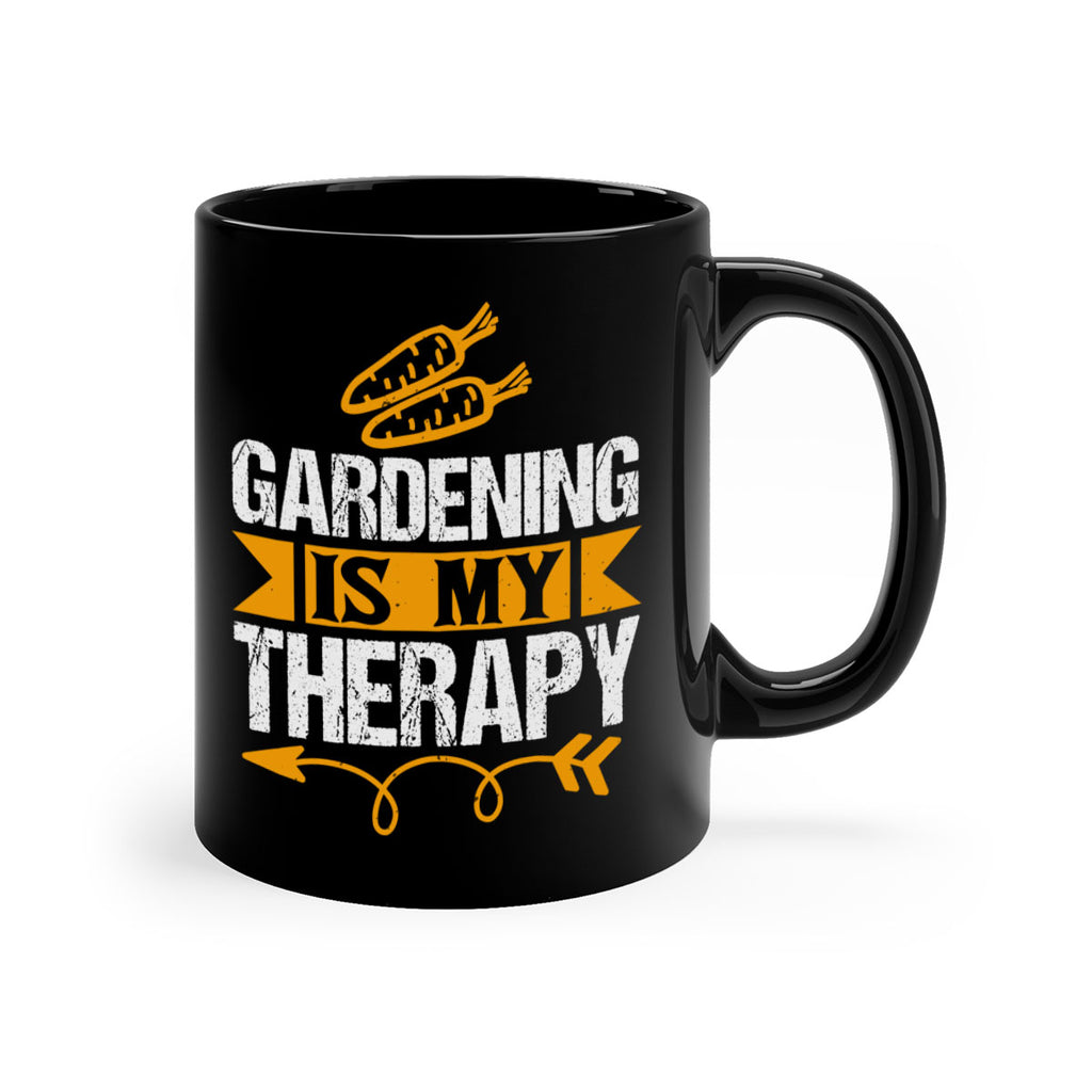 Gardending is my Therapy 64#- Farm and garden-Mug / Coffee Cup