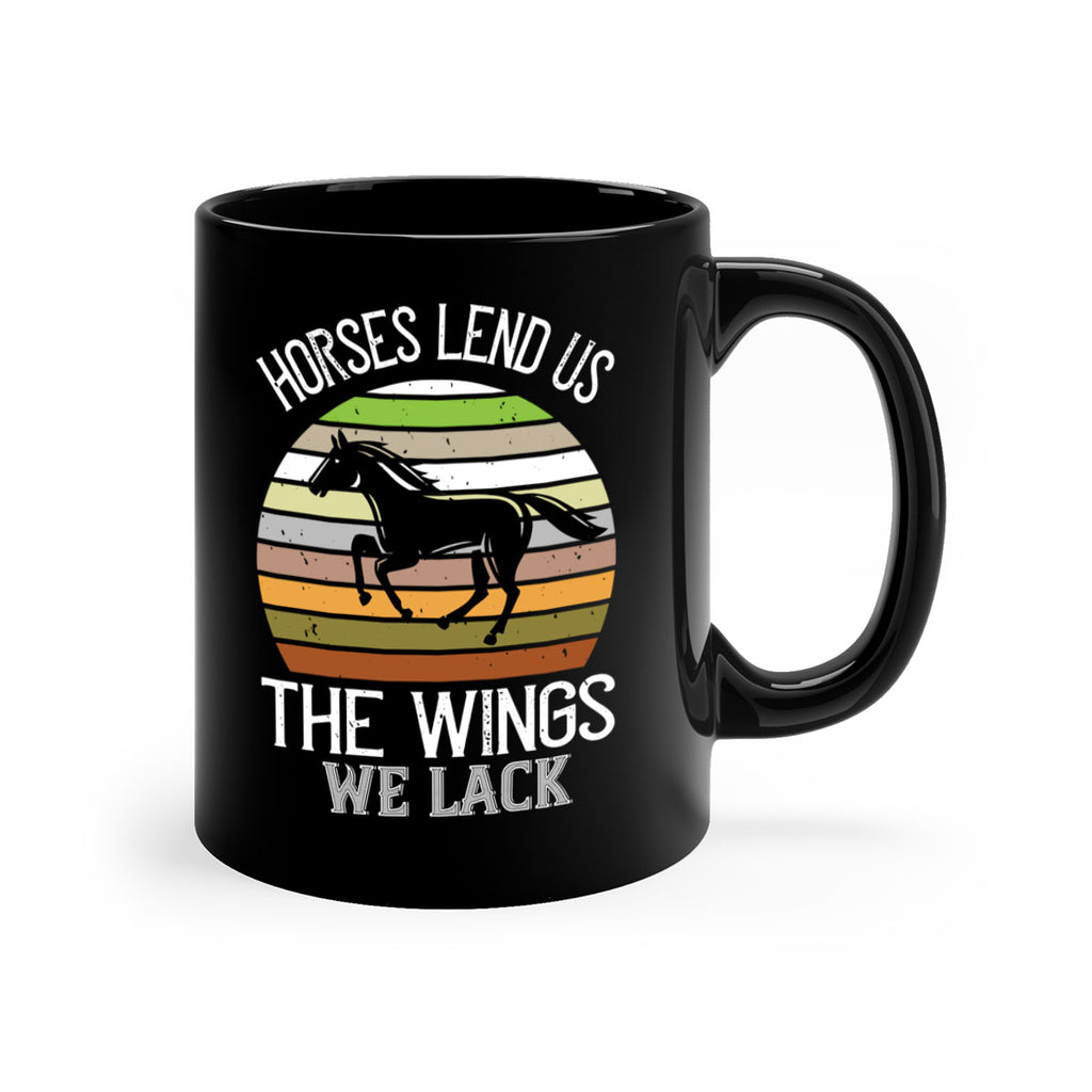 Horses lend us the wings we lack Style 43#- horse-Mug / Coffee Cup