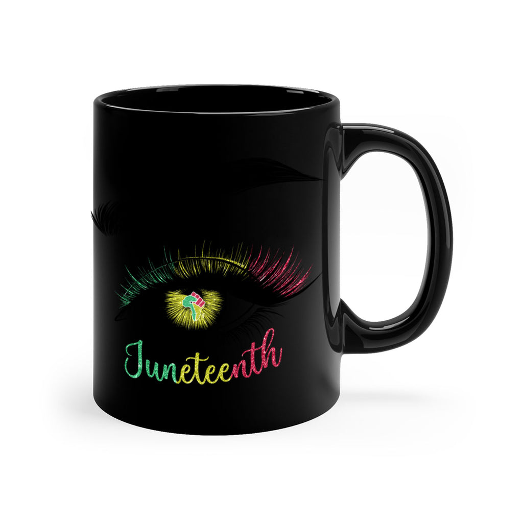 Juneteenth 1865 GirlS Eye 3#- juneteenth-Mug / Coffee Cup