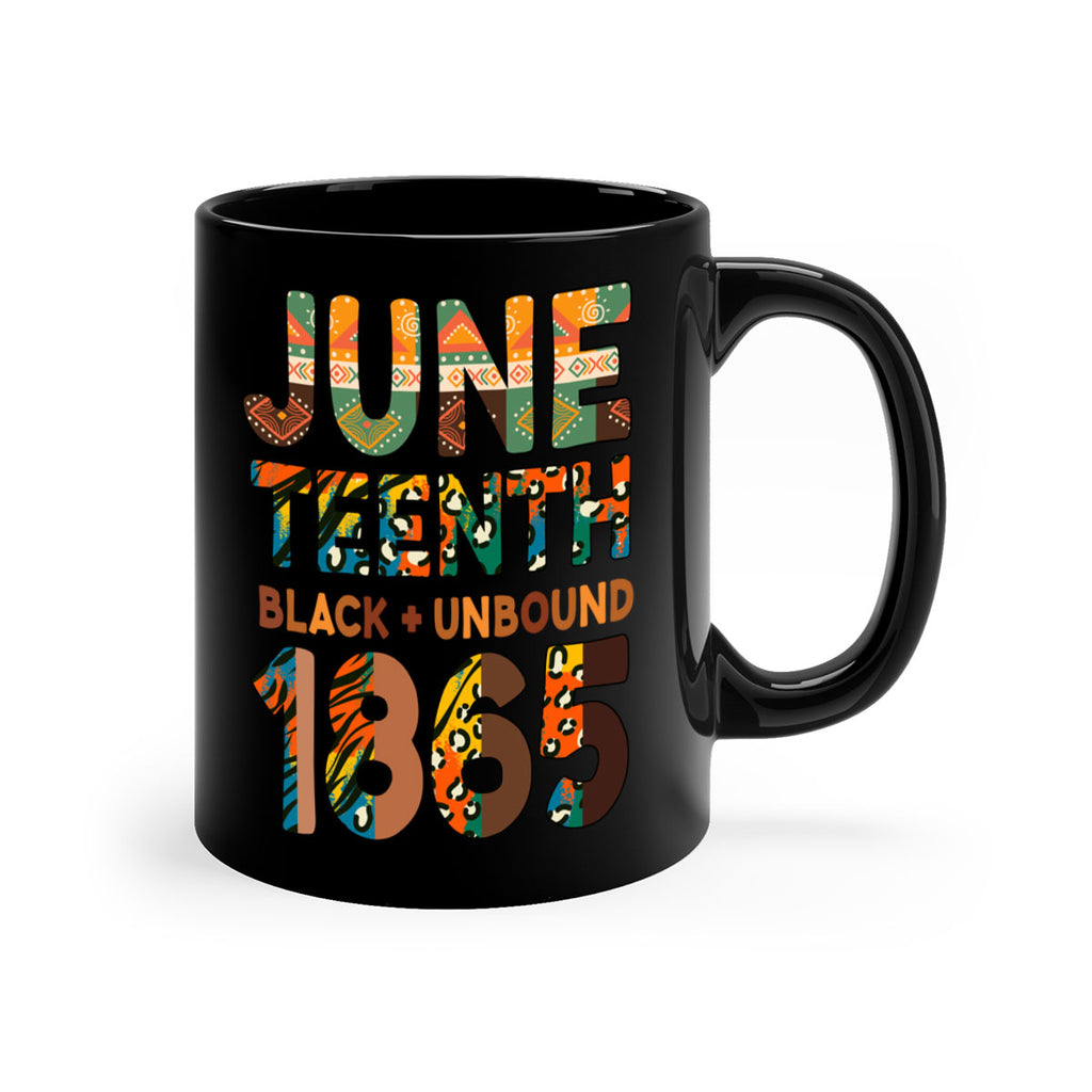 Juneteenth Black Unbound 1865 Png 33#- juneteenth-Mug / Coffee Cup