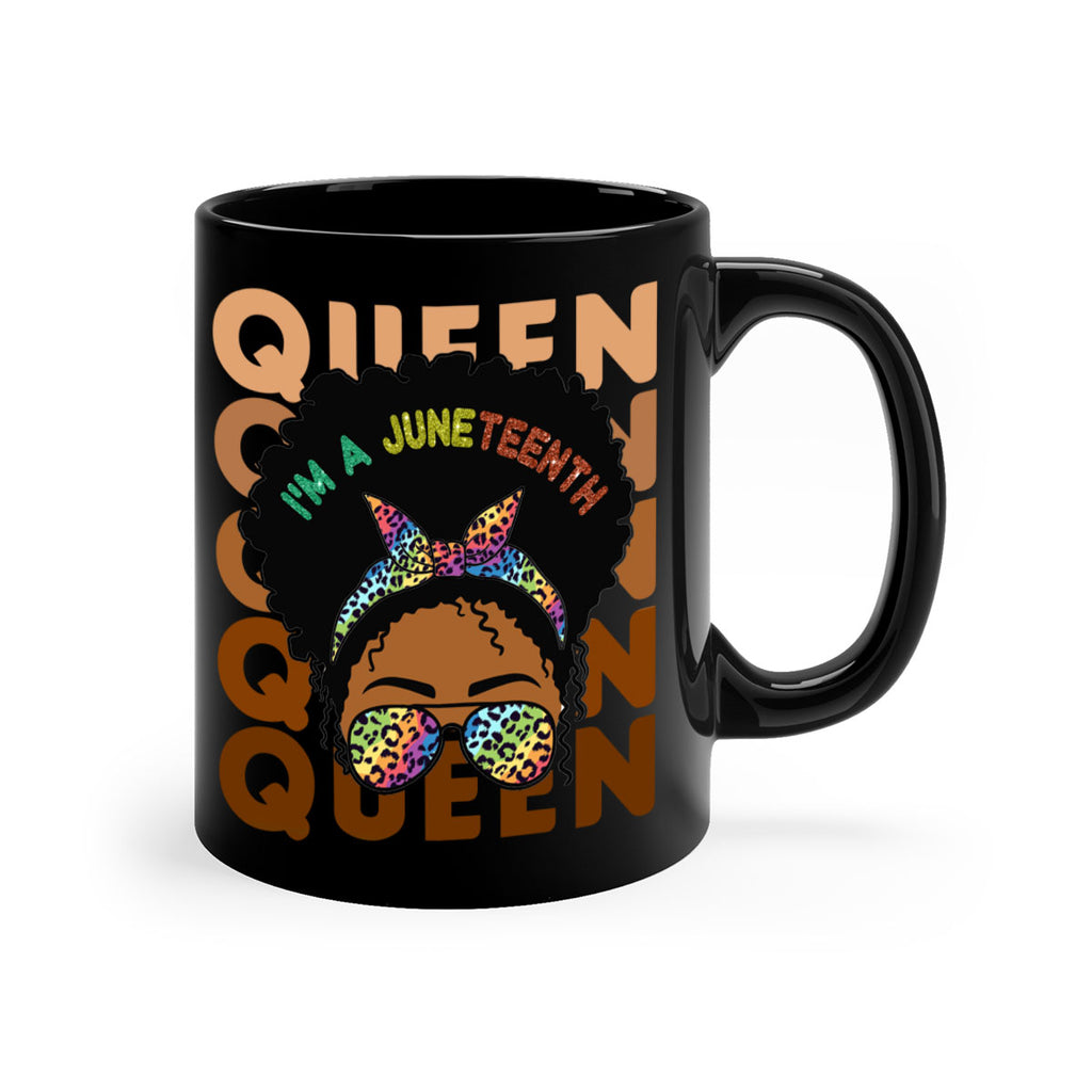 Juneteenth Queen Swag Black Melanin Png 26#- juneteenth-Mug / Coffee Cup