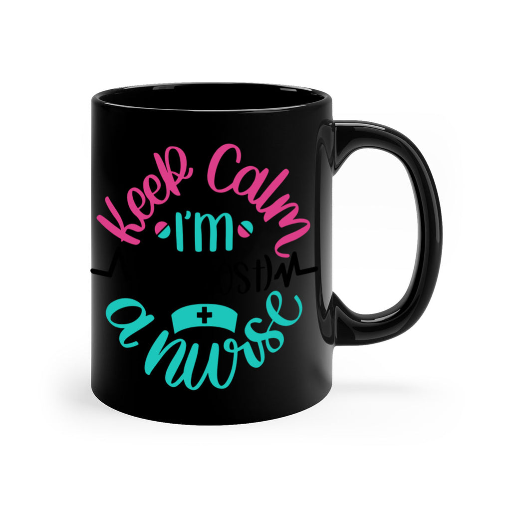 Keep Calm Im Almost Style Style 146#- nurse-Mug / Coffee Cup