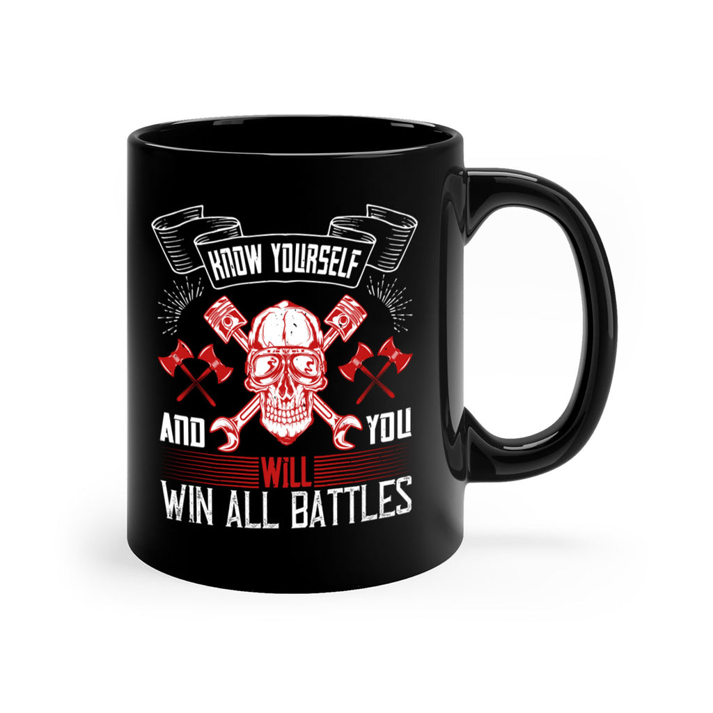 Know yourself and you will win all battles Style 25#- dentist-Mug / Coffee Cup