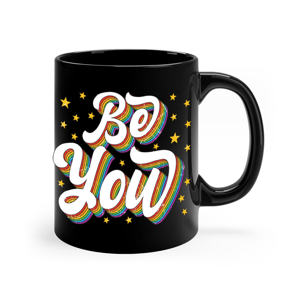 Lgbtq Be You Gay Pride Lgbt Ally Rainbow 31#- lgbt-Mug / Coffee Cup
