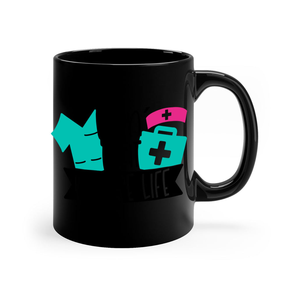 Livin That Nurse Life Style Style 139#- nurse-Mug / Coffee Cup