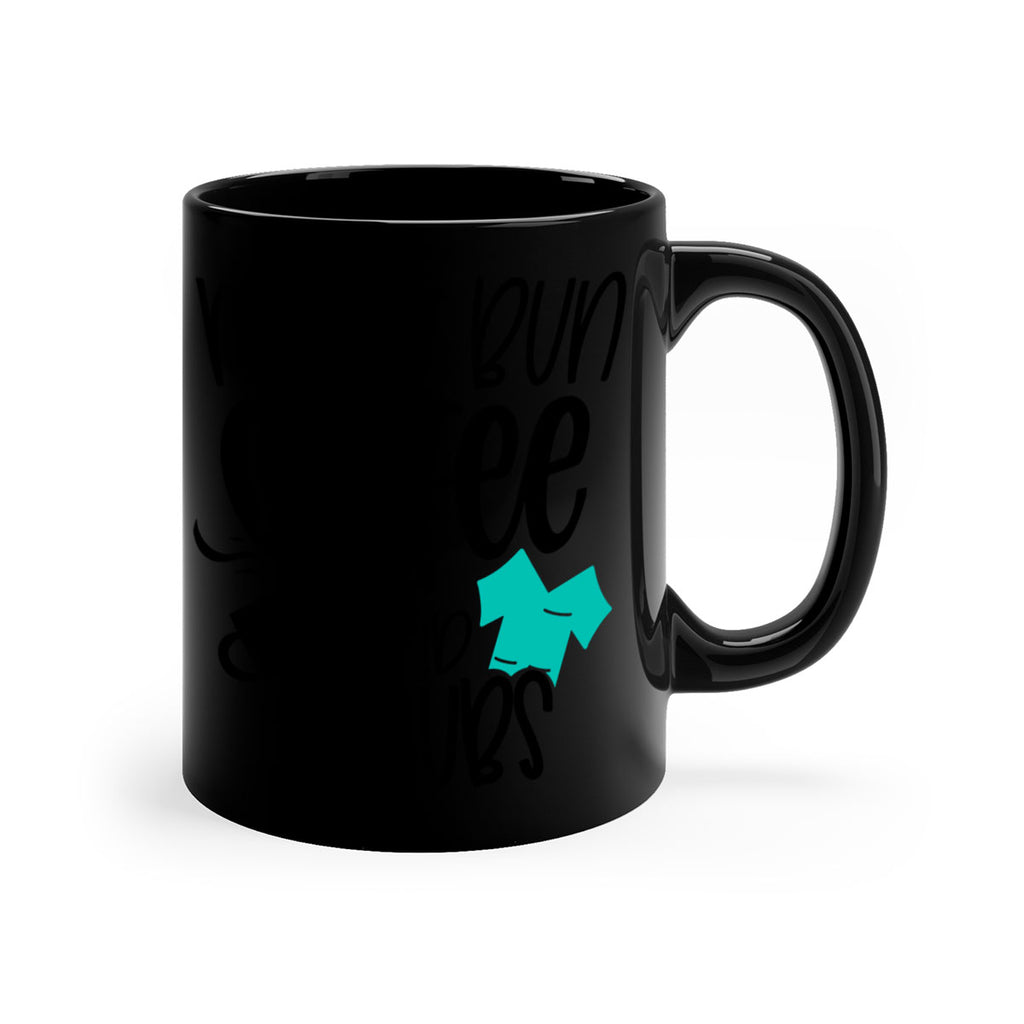 Messy Bun Coffee And Scrubs Style Style 132#- nurse-Mug / Coffee Cup