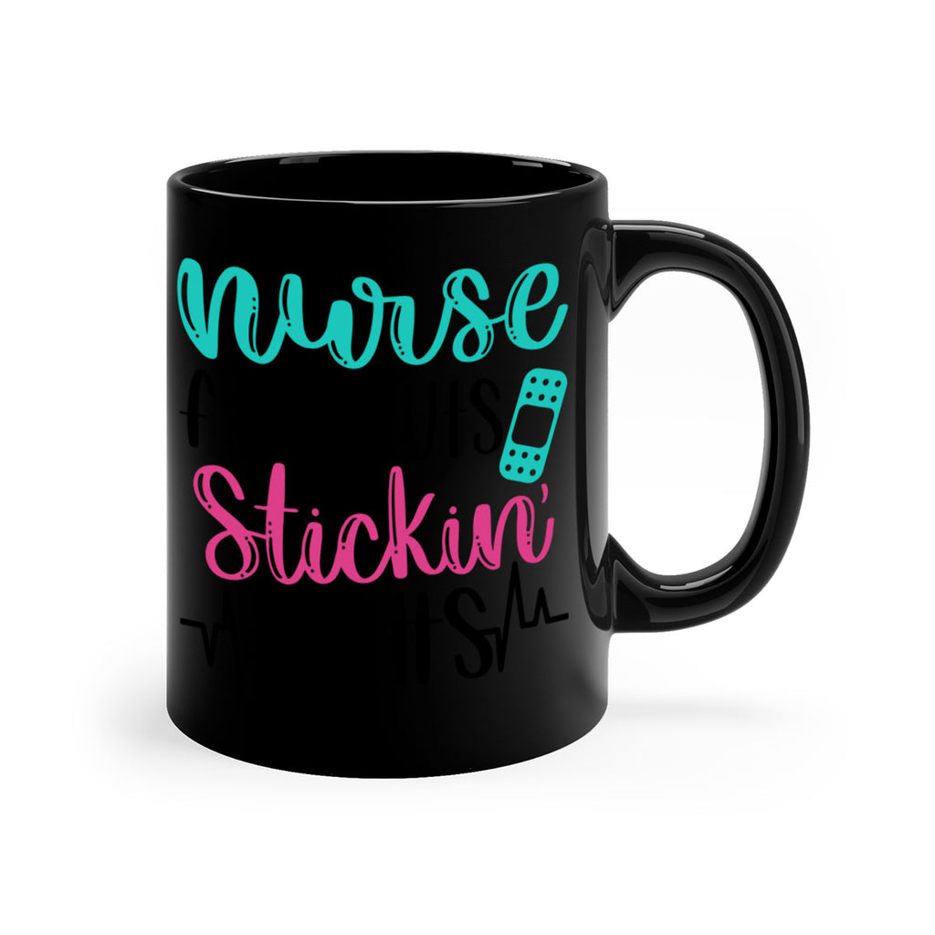 Nurse Fixin Cuts Stickin Style Style 117#- nurse-Mug / Coffee Cup