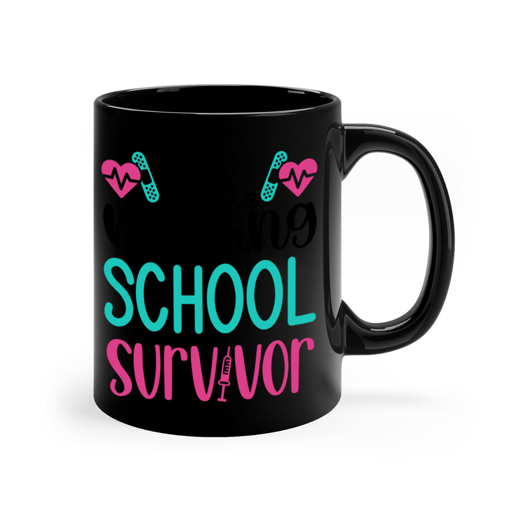 Nursing School Survivor Style Style 63#- nurse-Mug / Coffee Cup