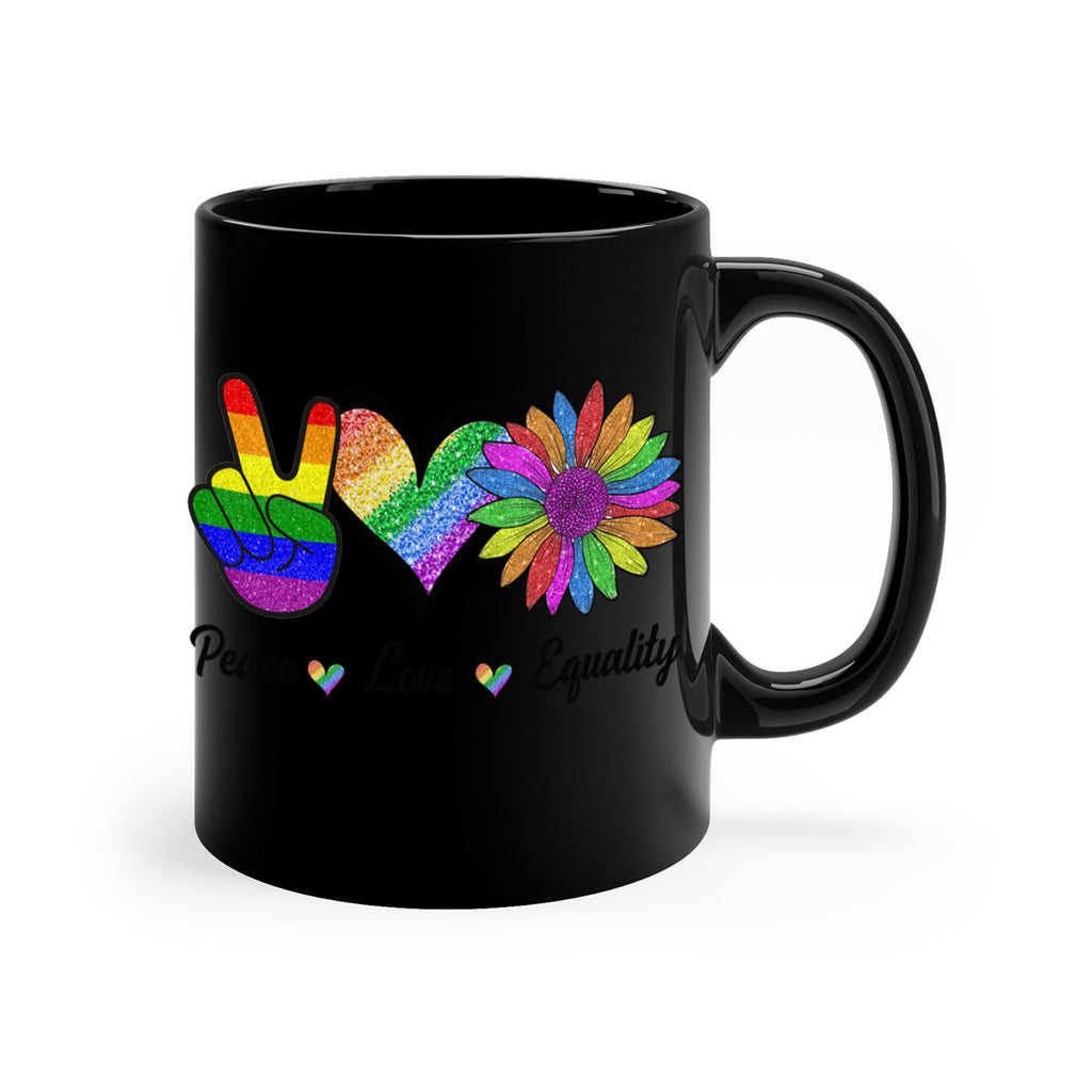 Peace Love Equality Lgbt Pride Design 40#- lgbt-Mug / Coffee Cup