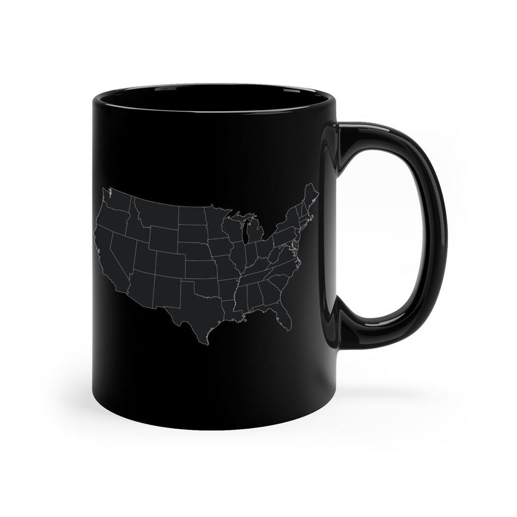 Separate Color Map Style 71#- 4th Of July-Mug / Coffee Cup