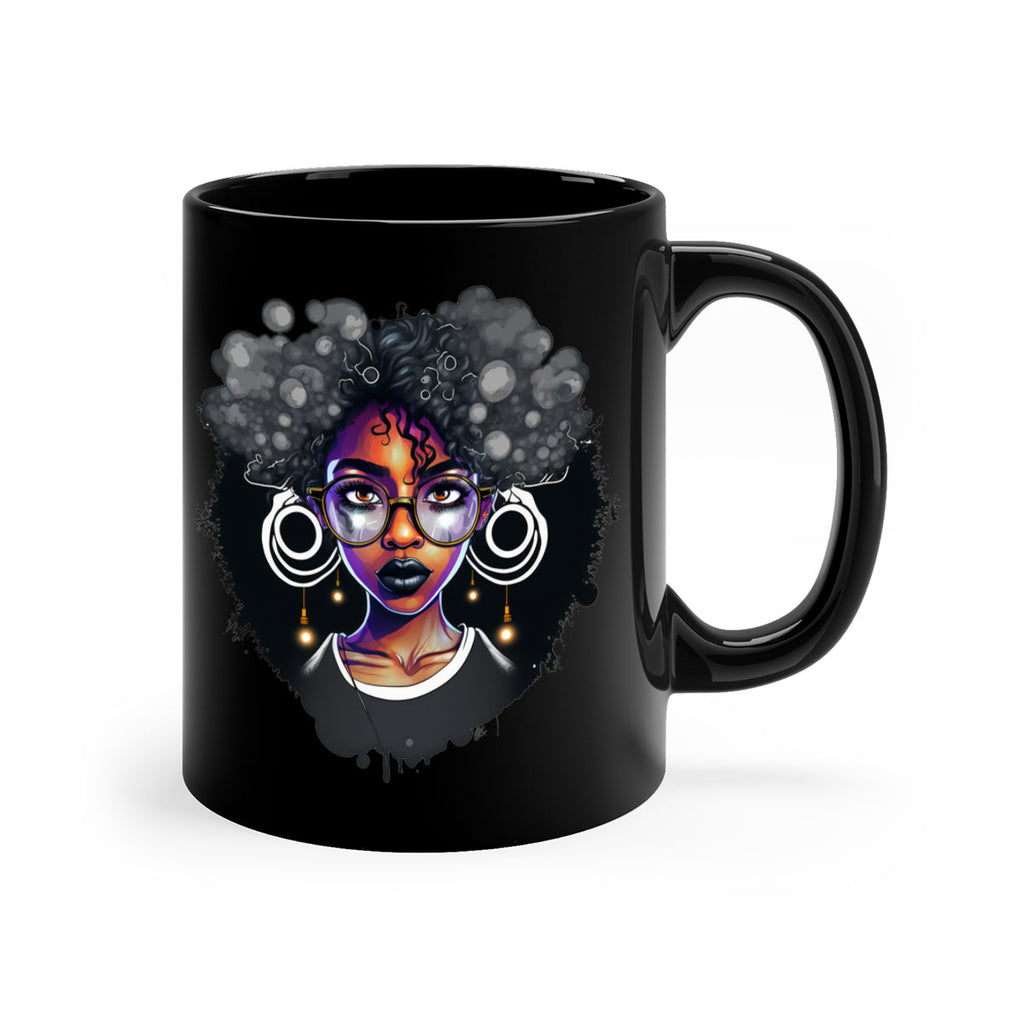 Sparkling Black Girl Design 10#- Black women - Girls-Mug / Coffee Cup