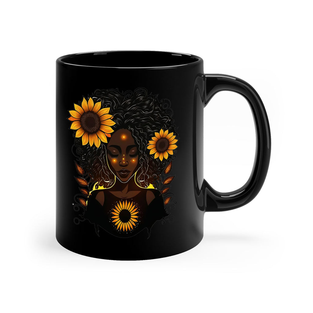 Sparkling Black Girl Design 13#- Black women - Girls-Mug / Coffee Cup