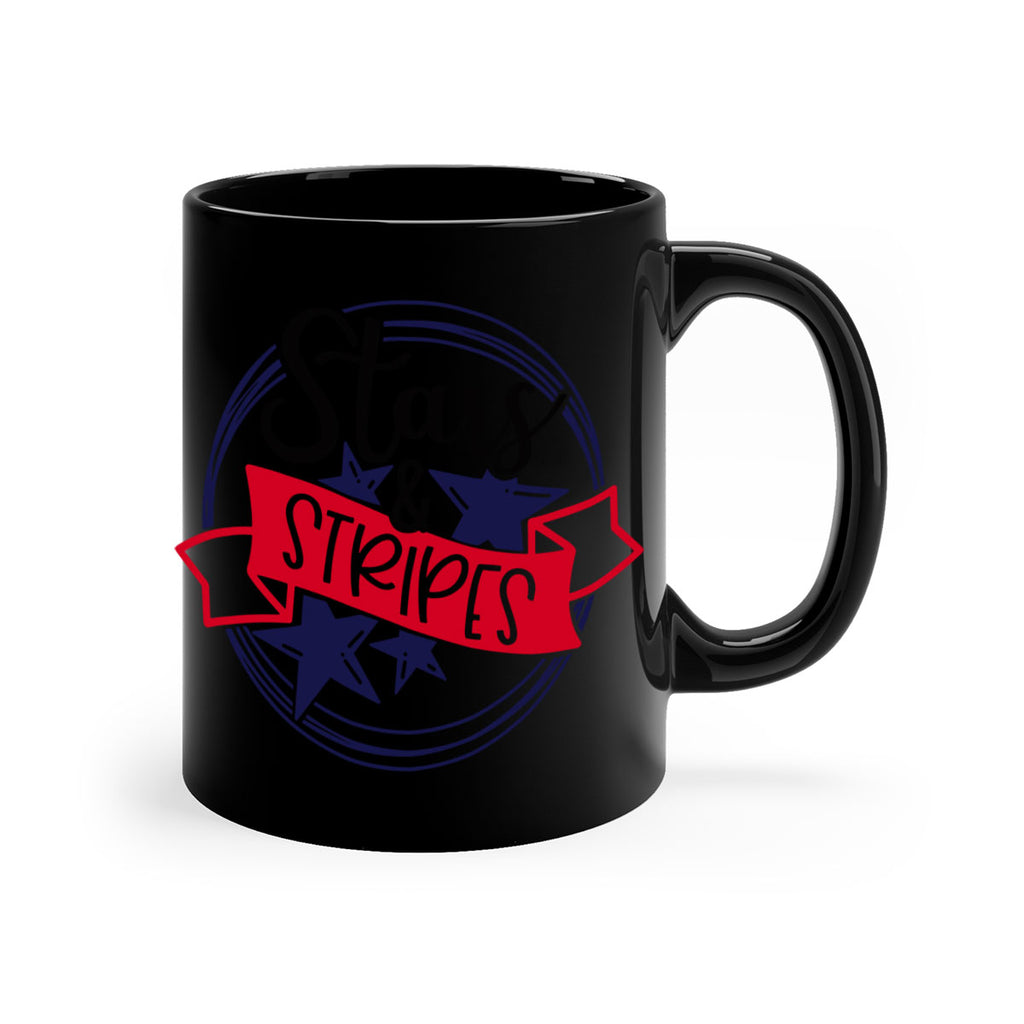 Stars StripeS Style 174#- 4th Of July-Mug / Coffee Cup