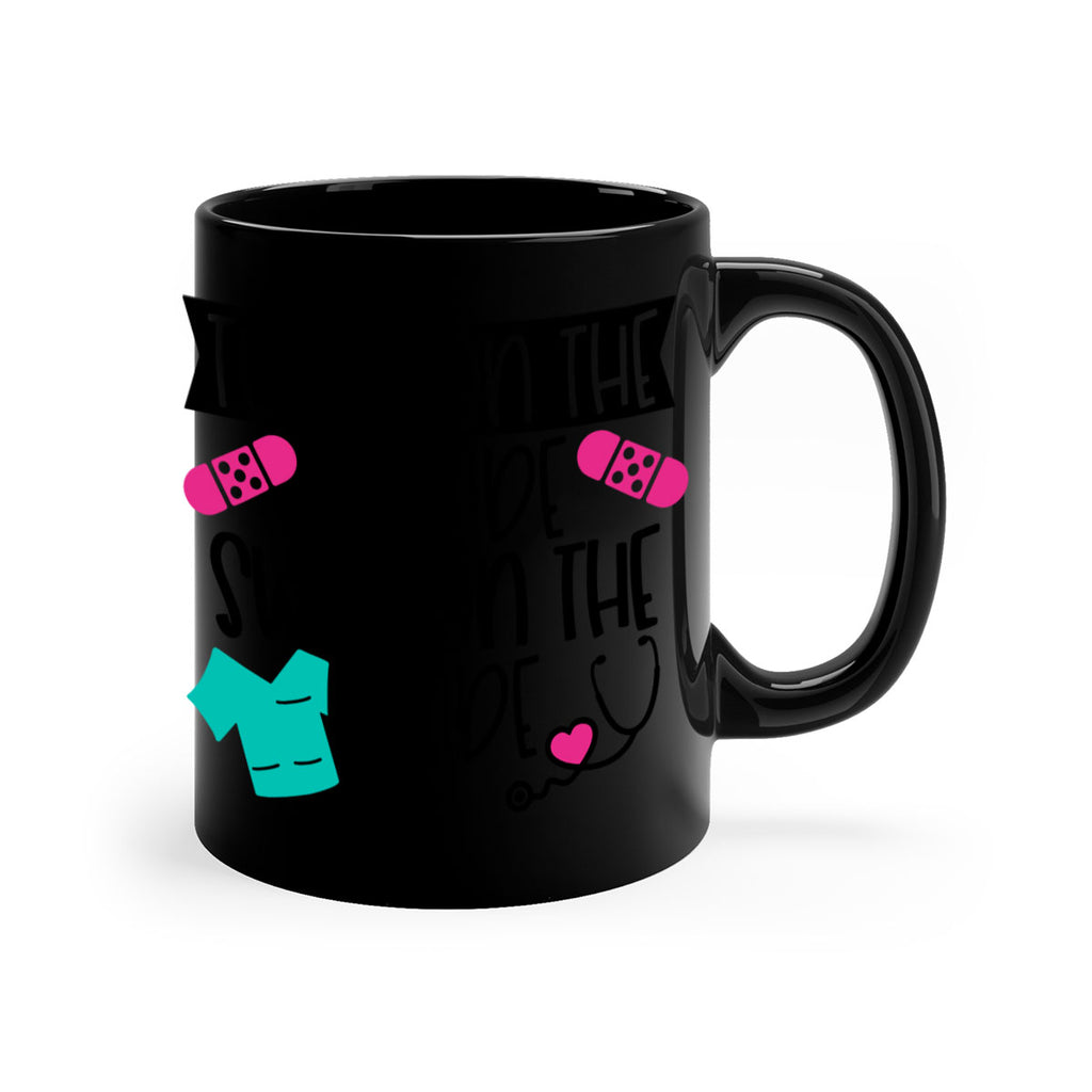 Tough On The Outside Sweet On The Inside Style Style 14#- nurse-Mug / Coffee Cup